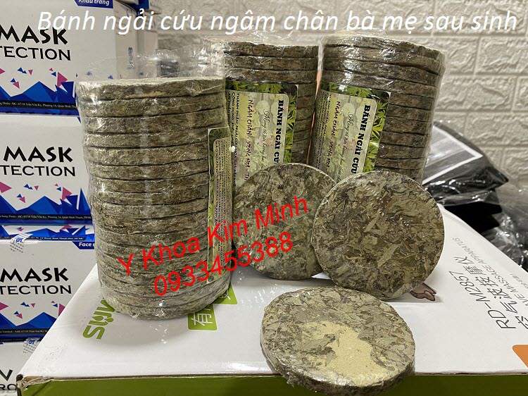 Bánh ngải cứu ngâm chân bán giá rẻ tại Y Khoa Kim Minh