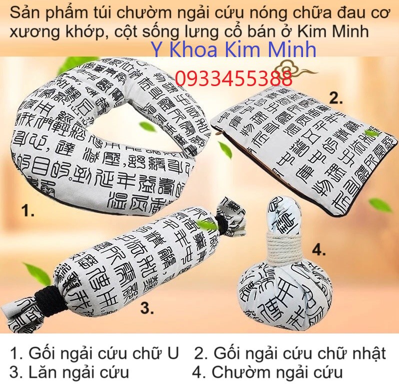 Chườm ngải cứu nóng bán ở Y khoa Kim Minh