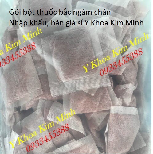 Thuốc bắc ngâm chân này thật sự hữu dụng chữa bệnh - Y khoa Kim Minh Túi thuốc bắc đỏ ngâm chân chữa bệnh - Y khoa Kim Minh