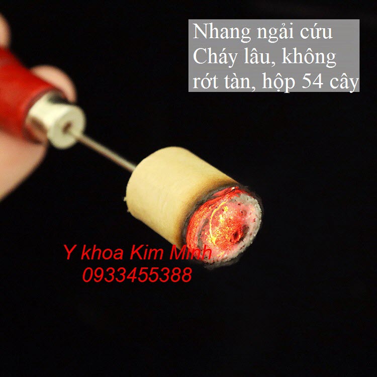 Nhang ngải cứu cây ngắn, chất lượng dùng xông hơi ngải chữa bệnh - Y khoa Kim Minh Nhang xong ngải cứu cây ngắn dùng trong ngành vật lý trị liệu - Y Khoa Kim Minh