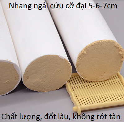 Nhang ngải cứu cỡ đại kích thước 5cm, 6cm, 7cm - Y Khoa Kim Minh