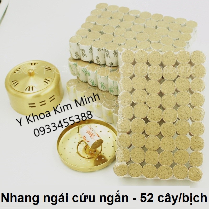 Nhang ngải cứu ngắn 52 cây/bịch