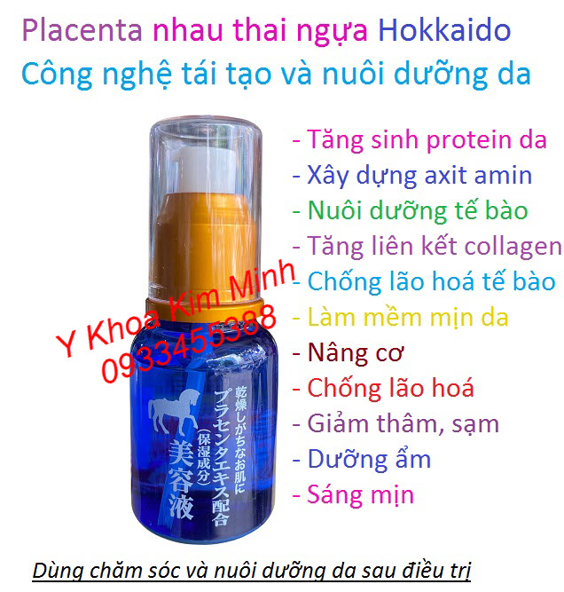 Tế bào gốc nhau thai ngựa Placenta Nhật Bản 55ml