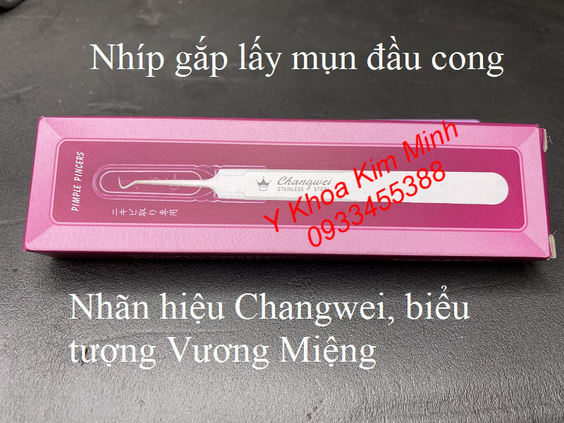 Nhíp gắp lấy mụn Changwei Nhật Bản - Y khoa Kim Minh