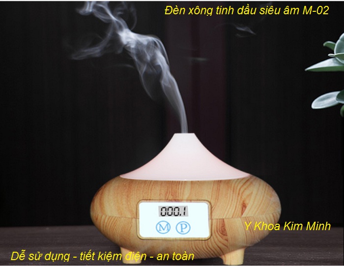 Den xong tinh dau sieu am ultrasonic MS-02 Y Khoa Kim Minh