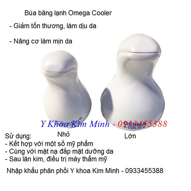 Búa băng lạnh - Y khoa Kim Minh Búa băng lạnh Omega Cooler chăm sóc da - Y khoa Kim Minh