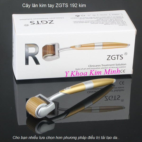 Cây lăn kim tay ZGTS 192 kim chuyên điều trị tái tạo da - Y khoa Kim Minh Cay lan kim tay ZGTS 192 kim nhap khau ban truc tiep tai Tp Ho Chi Minh - Y Khoa Kim Minh