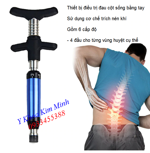 Cây nắn chỉnh cột sống, kích thích thần kinh cầm tay - Y Khoa Kim Minh Nơi bán cây nắn chỉnh cột sống lưng cổ, điều trị thần kinh cầm tay - Y Khoa Kim Minh 0933455388