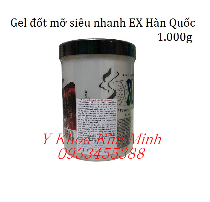 Cung cấp gel phá mỡ body và đốt mỡ giảm béo của Hàn Quốc chạy máy RF 40K