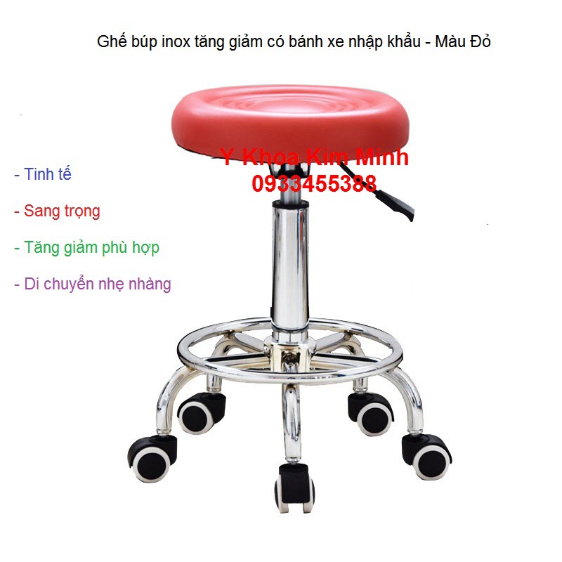 Noi ban ghe bup tang giam co banh xe nhap khau - Y khoa Kim Minh