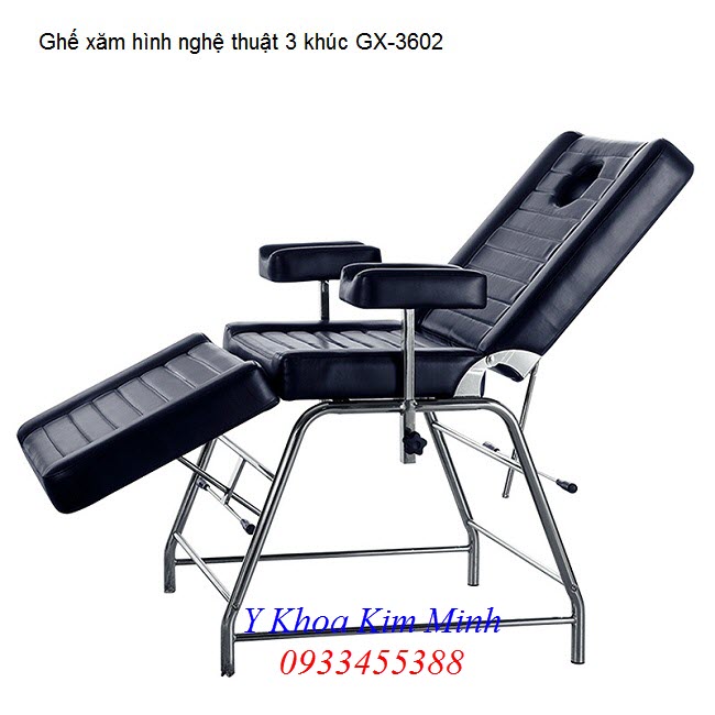 Nơi bán ghế xăm hình tattto nghệ thuật 3 khúc tại Tp Hồ Chí Minh - Y Khoa Kim Minh