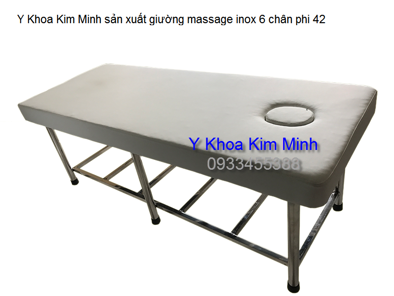 San xuat cung cap giuong masage tham my inox go kim minh Y Khoa Kim Minh