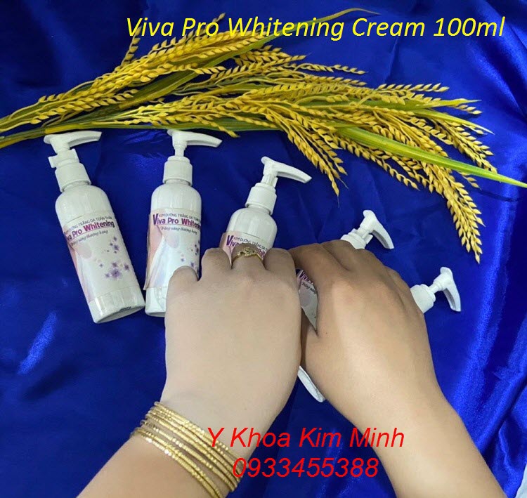 Kem dưỡng trắng da body dùng sau khi tắm trắng tại Spa