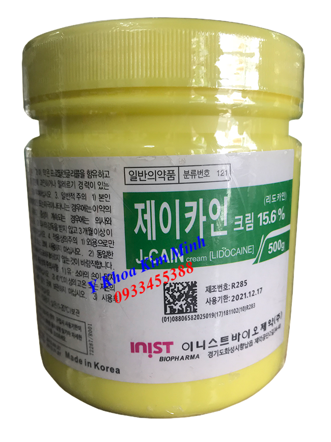 Nơi bán kem ủ tê 15,6% Hàn Quốc hủ 500gram tại Tp Hồ Chí Minh - Y khoa Kim Minh 0933455388