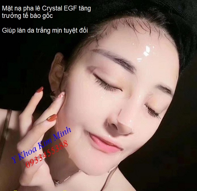 Mặt nạ tế bào gốc EGF tăng tốc độ trẻ hóa da, trắng sáng da như trẻ con - Y Khoa Kim Minh 0933455388