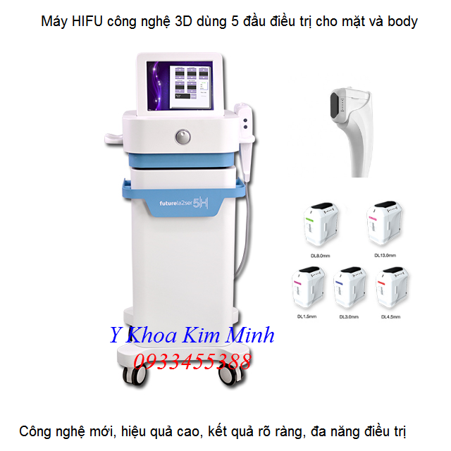 Nơi bán máy HIFU 3D 5 đầu điều trị tại Tp Hồ Chí Minh - Y Khoa Kim Minh