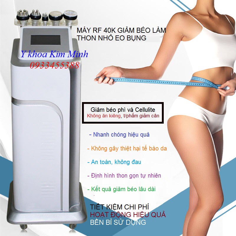 Noi ban may RF  lam thon gon em bung giam mo toan than 40K KH02 - Y Khoa Kim Minh 0933455388