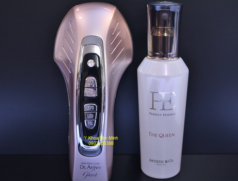 May cham soc da mat may lam om co mat vline Dr Arrivo Ghost Nhat Ban - Y khoa Kim Minh