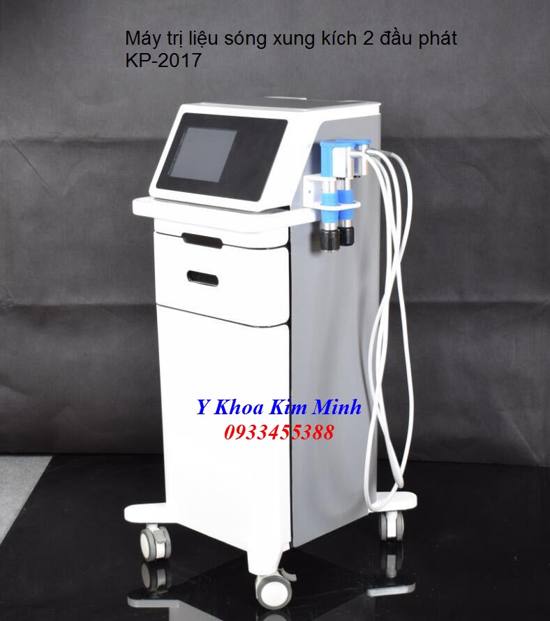Nơi bán máy xung kích trị liệu 2 đầu phát tại Tp Hồ Chí Minh - Y Khoa Kim Minh 0933455388