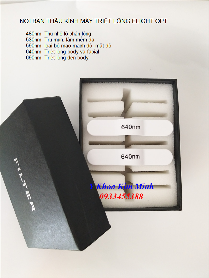 Nơi cung cấp bán thấu kính máy triệt lông Elight OPT 640nm tại Tp Hồ Chí Minh - Y Khoa Kim Minh 0933455388