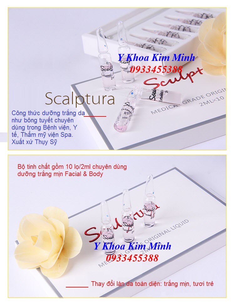 Noi ban tinh chat duong da trang nhu tuyet Scalptura Thuy Sy tai Tp Ho Chi Minh - Y Khoa Kim Minh 0933455388