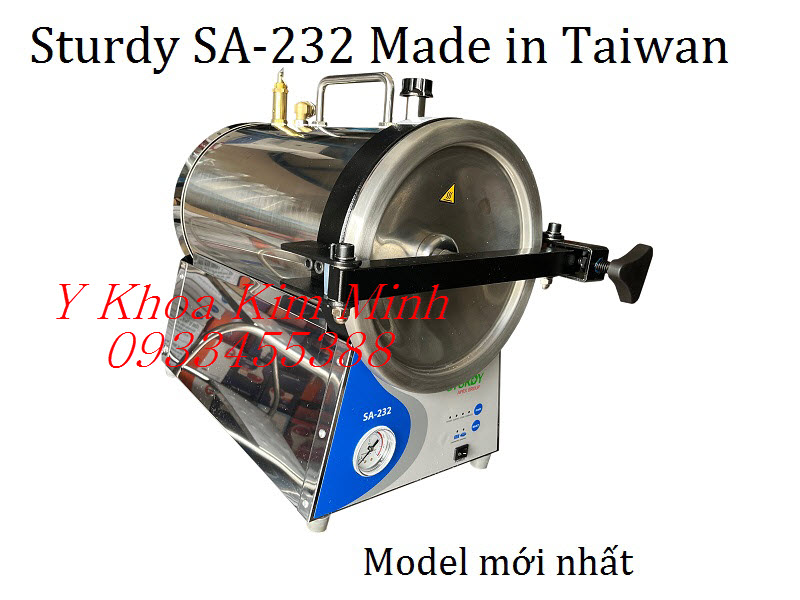 Nồi hấp tiệt trùng y tế 16 lít SA-232 của Đài Loan