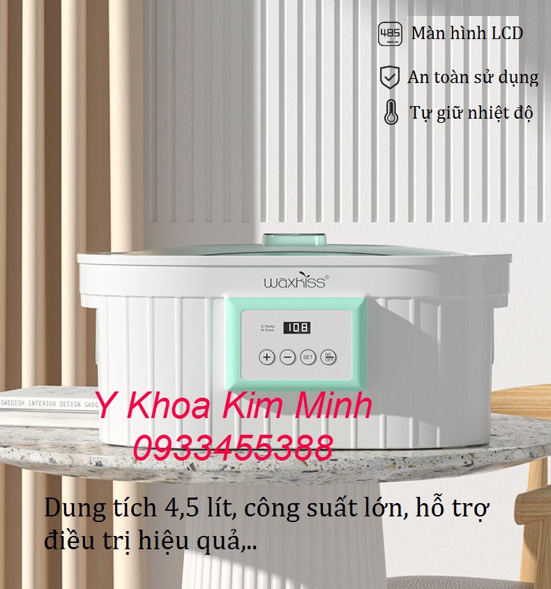 Nồi nấu sáp paraffin ngâm tay chân bán ở Y Khoa Kim Minh