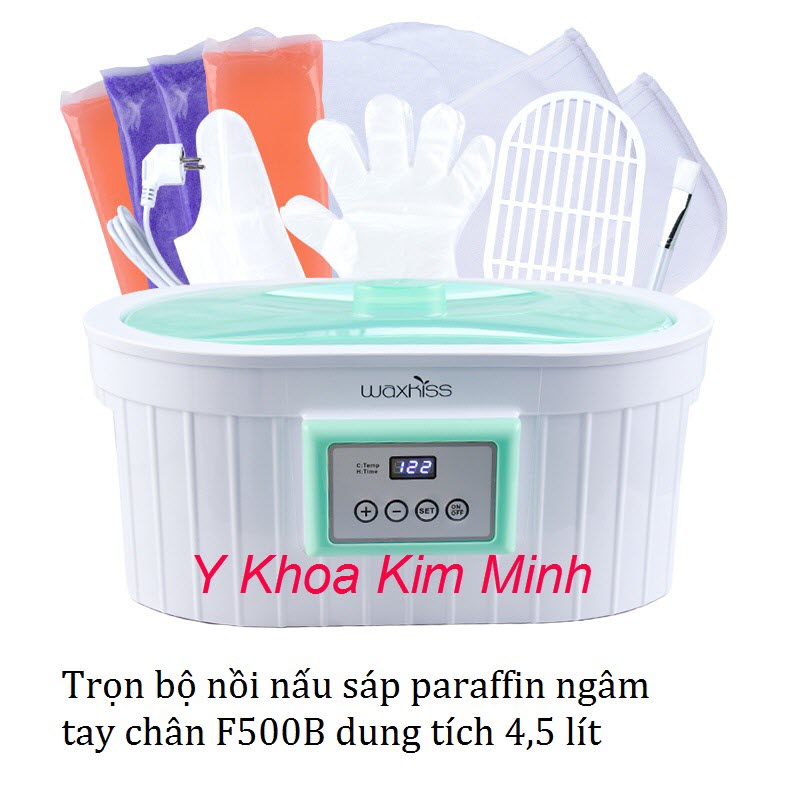 Nồi nấu sáp để làm nóng ngâm tay chân trực tiếp F500B