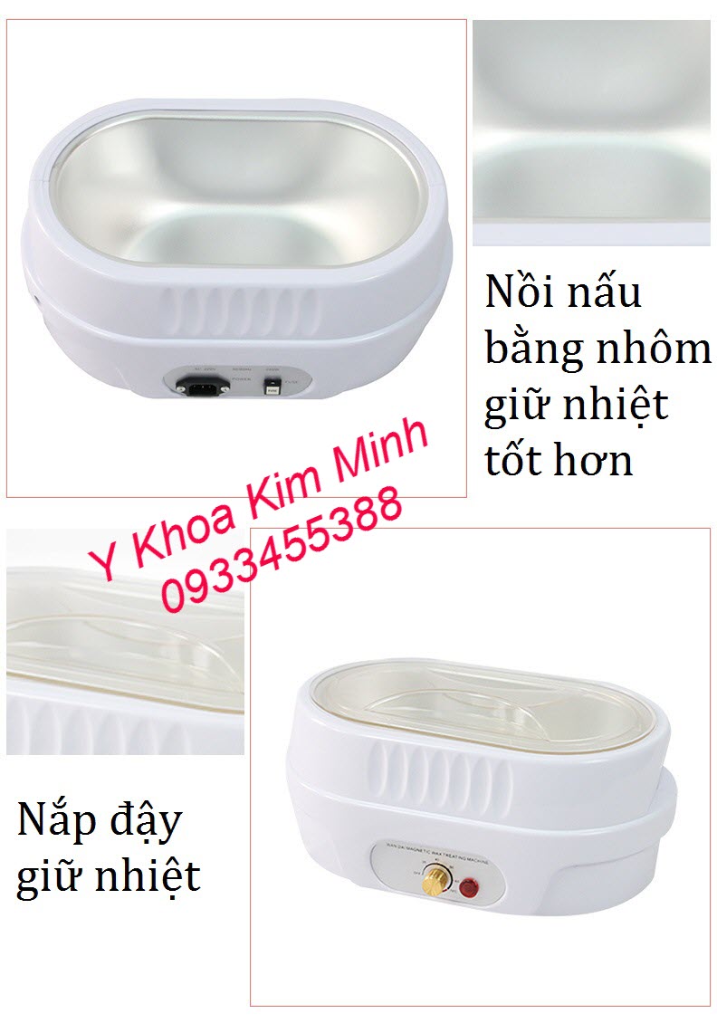 Nồi nấu sáp paraffin TR-02 bằng nhôm