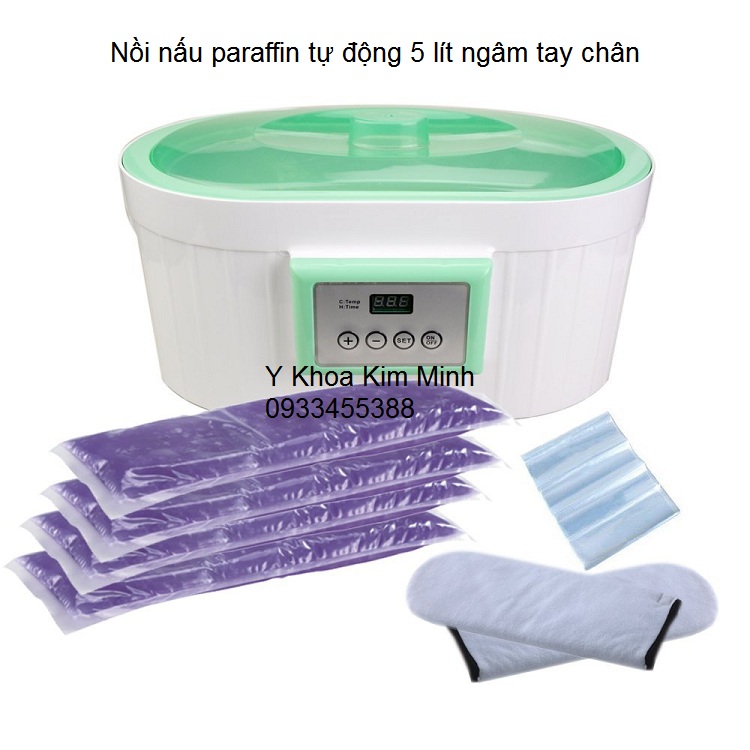 Noi nau sap wax paraffin dung ngam tay chan Kim Minh ban tai tp hochiminh 0933455388