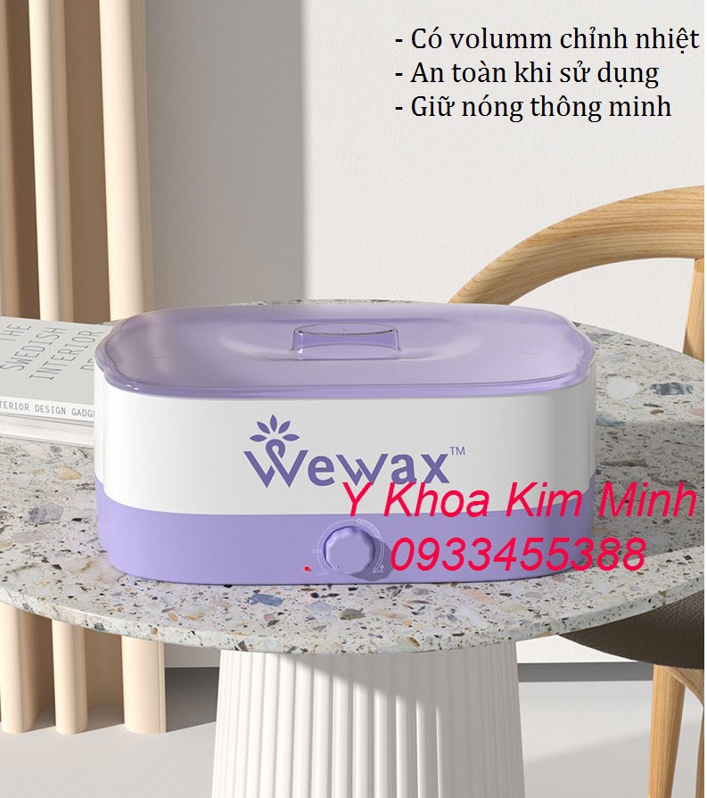 Nồi nấu sáp ngâm chân F400B có chỉnh nhiệt