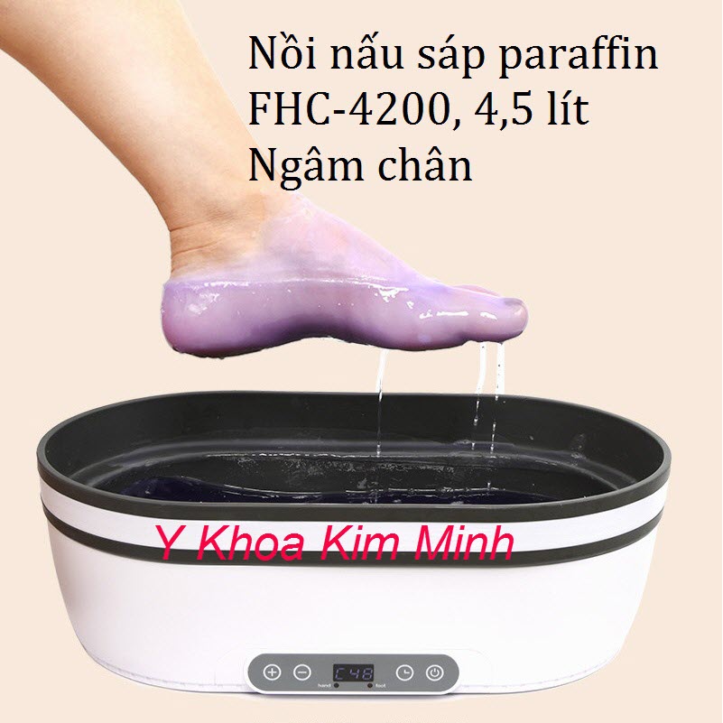 Nấu spa paraffin dùng cho ngành thẩm mỹ và y học chữa bệnh Nồi nấu sáp paraffin ngâm chân chữa bệnh