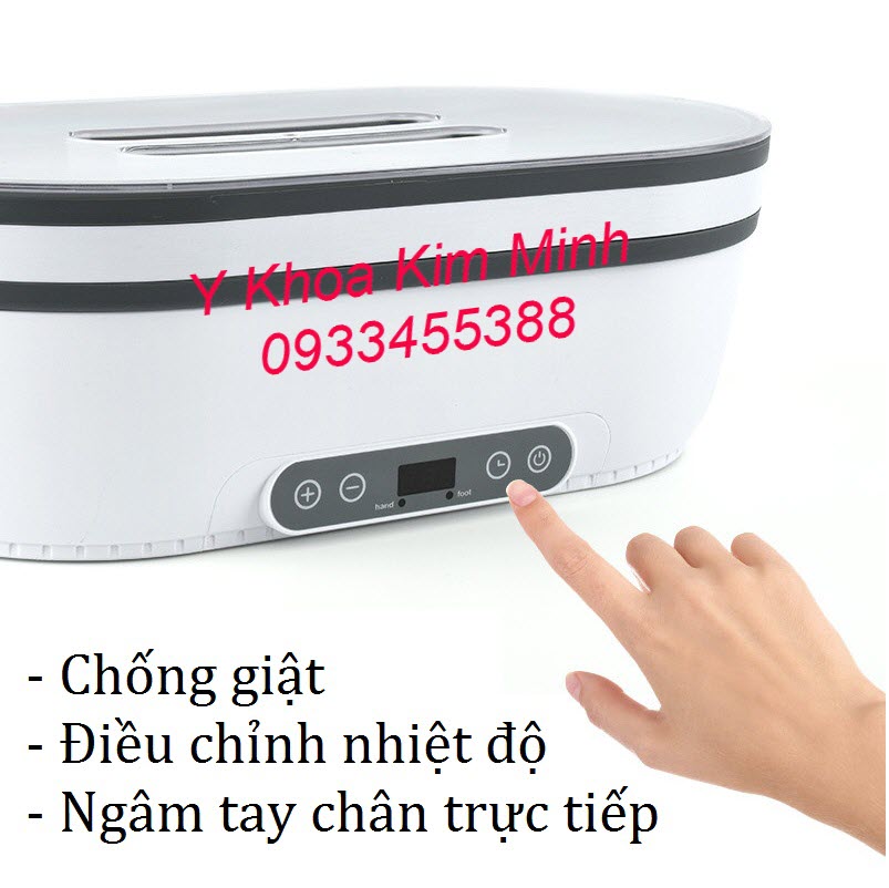 Nòi nấu sáp paraffin này dùng cho ngành vật lý trị liệu và thẩm mỹ viện Nồi nấu sáp dùng cho ngành vật lý trị liệu, thẩm mỹ