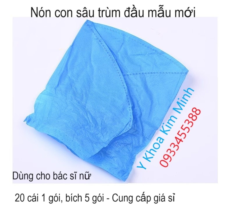 Nón con sau trùm tóc kiểu mới bịch 20 cái