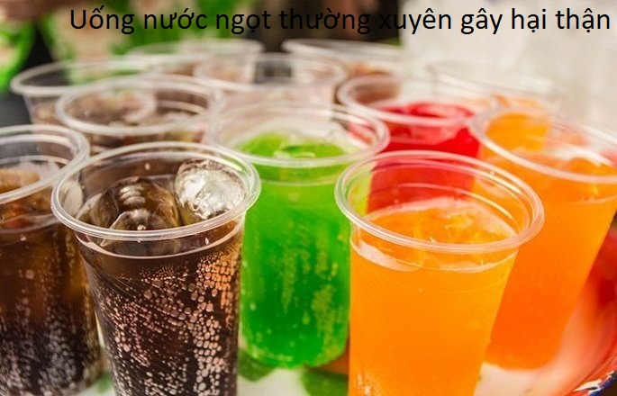 Uống nước ngọt có ga, nước ngọt giải khát thường xuyên có nguy cơ làm hỏng thận - Y khoa Kim Minh