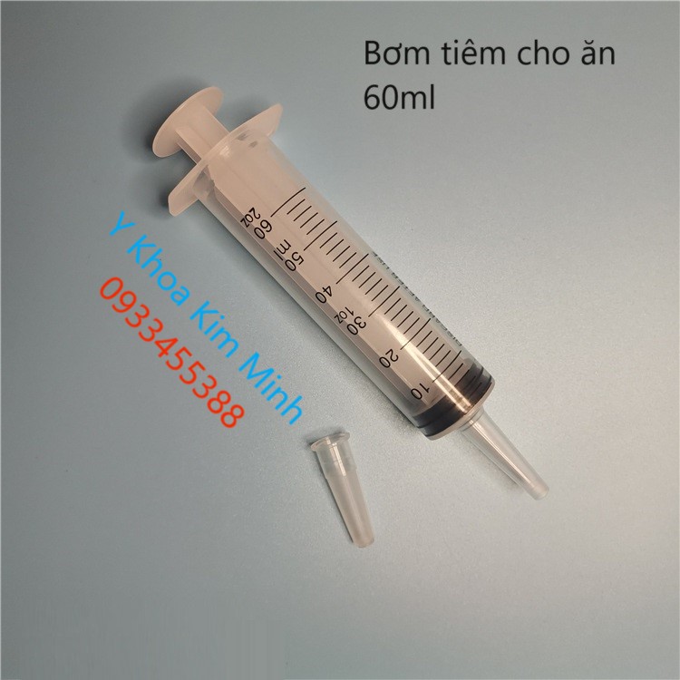 Ống tiêm cho ăn người bệnh dung tích 50ml
