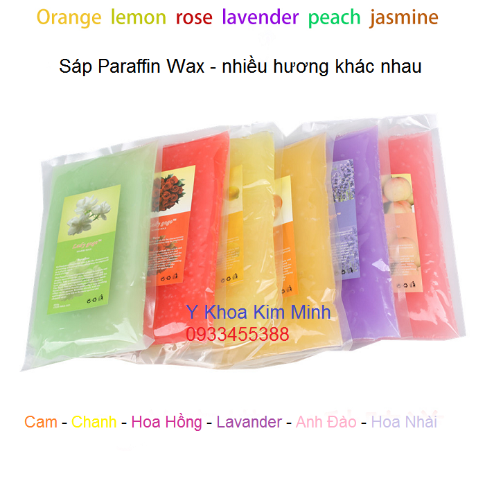 Paraffin ngam tay chan dung cho noi nau paraffin Kim Minh