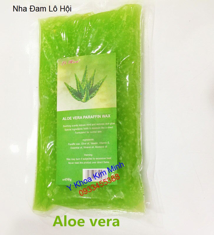Paraffin nha dam lo hoi aloe vera kim minh 0933455388