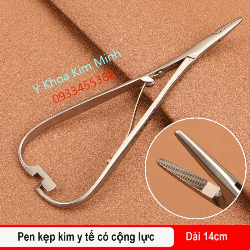 Pen kẹp kim y tế cộng lực dài 14cm