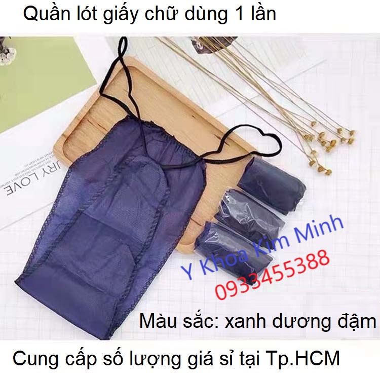 Quần lót giấy dùng 1 lần bán giá sỉ