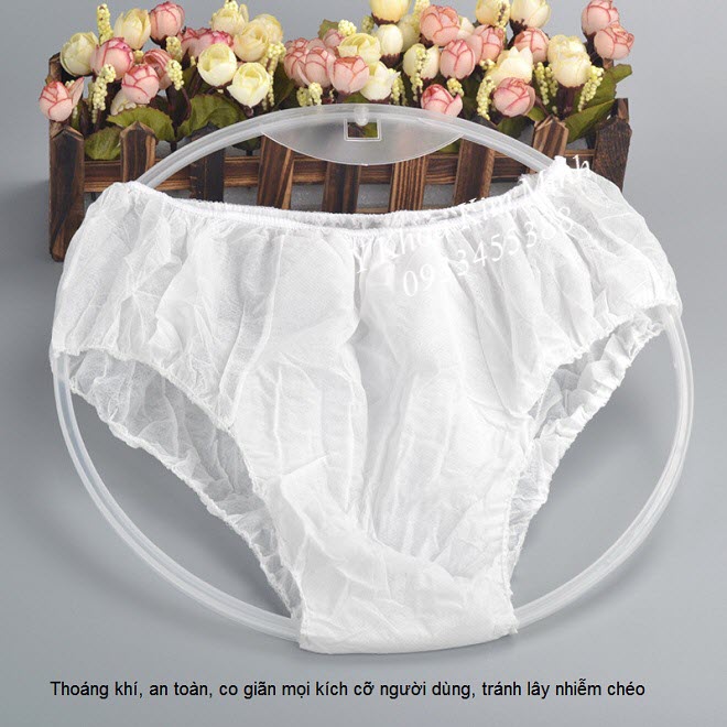Quần lót giấy dùng 1 lần sử dụng cho nam và nữ trong tắm trắng massage thư giãn - Y khoa Kim Minh 0933455388