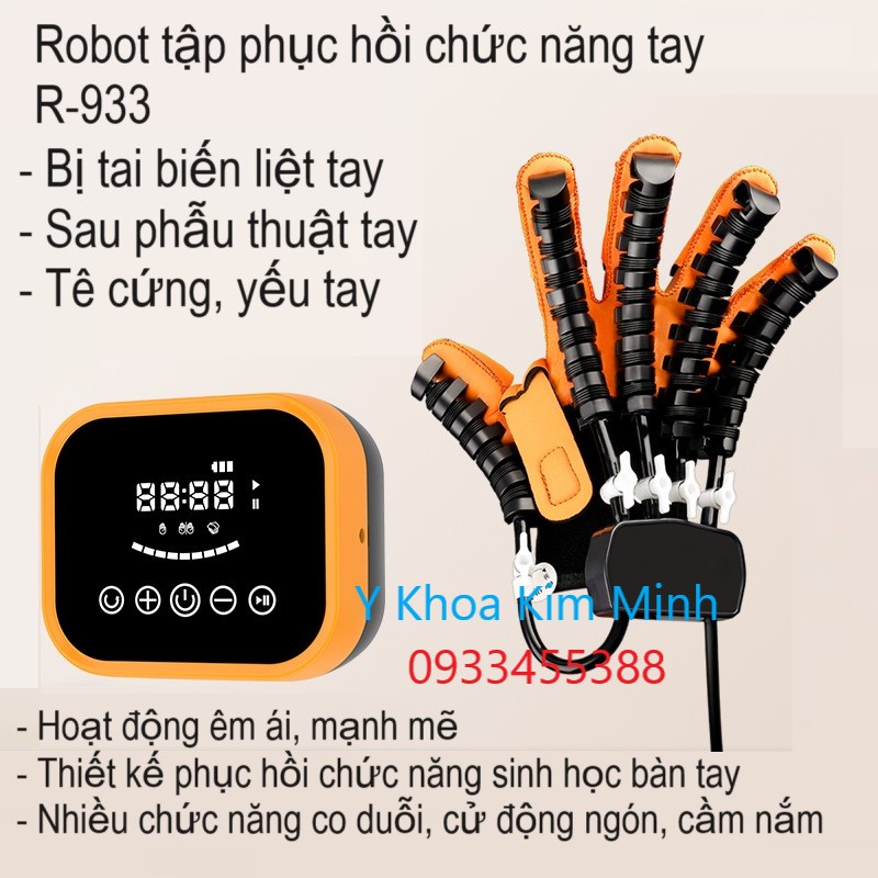Robot tập mạnh tay dùng cho người bị tai biến đột quỵ