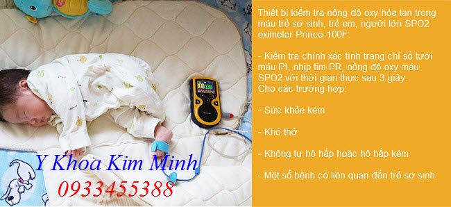 SPO2 trẻ sơ sinh - Y Khoa Kim Minh 0933455388