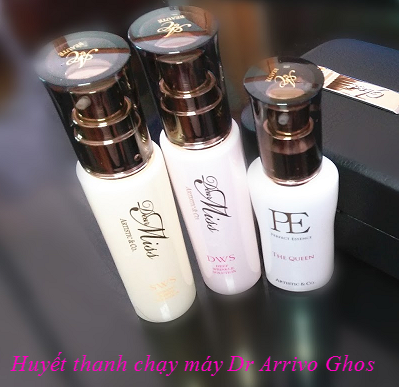 Serum, tinh chat, huyet thanh chay may Dr Arrivo Ghost - Y Khoa Kim Minh