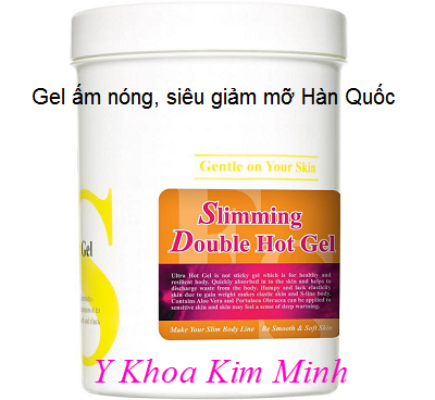 Gel slimming giảm béo siêu nhanh nhập khẩu Hàn Quốc chuyên dùng máy RF giảm béo - Y khoa Kim Minh