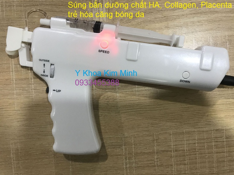Sung ban duong chat tai tao da, tre hoa da, cang bong da, mesogun mini Kim Minh