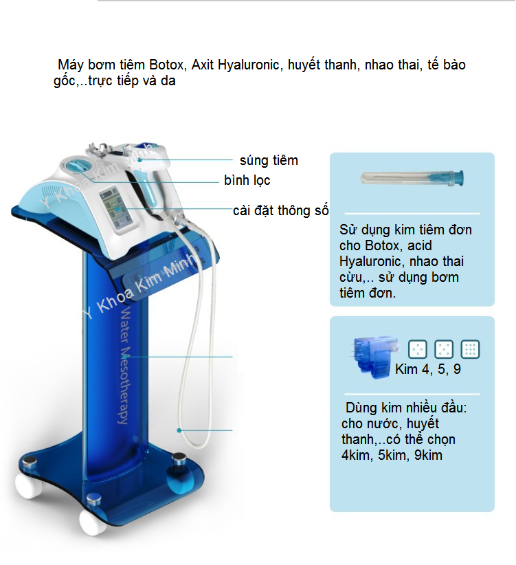 Sung tiem te bao goc truc tiep vao da giup tre hoa da Y Khoa Kim Minh
