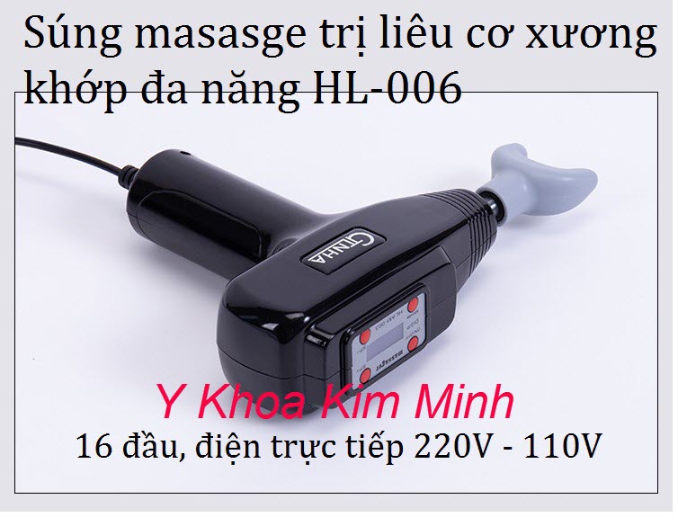 Súng massage trị liệu cơ xương khớp HL003
