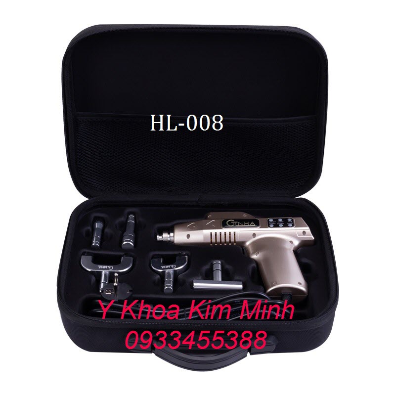 Súng nắn chỉnh cột sống bấm huyêt đạo HL-008 bán tại Y Khoa Kim Minh