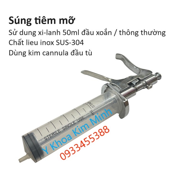 Súng tiêm mỡ tự thân bán ở Tp.HCM